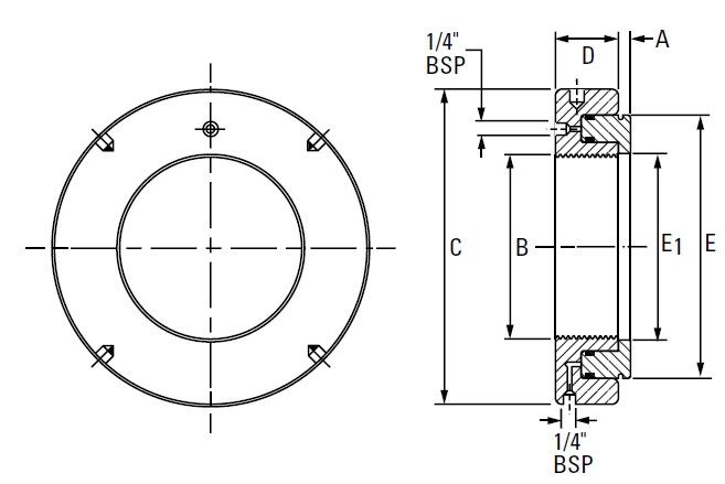 Timken SKF,NSK,NTN,Timken  HMV – 88 Metric HMV Hydraulic Nut