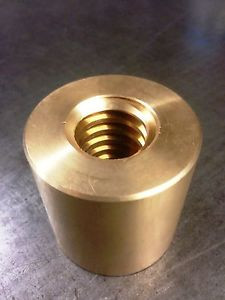 x1pce Original and high quality Cylindrical 20×4 Trapezoidal BRONZE Nut LRM20x4D CNC 3d Printer