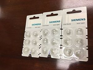 All kinds of faous brand Bearings and block Siemens Click Domes Semi Open domes for hearing aids–3 PACKS-18 TOTAL DOMES