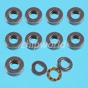 All kinds of faous brand Bearings and block 10Pcs F5-10M Axial Ball Thrust Bearings 5mm x 10mm x 4mm