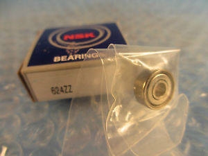 All kinds of faous brand Bearings and block NSK 624ZZ, 624 ZZ, Single Row Radial Bearing;Double Shielded