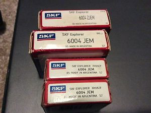 4-SKF,bearings#6004 Original and high quality JEM,30day warranty, free shipping lower 48!