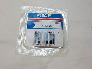 SKF61801 Original and high quality -2RS1 sealed bearing