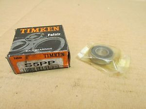 Timken Original and high quality  S5PP RUBBER SEALED S5 PP 1/2 x 1-1/8 x 5/16"