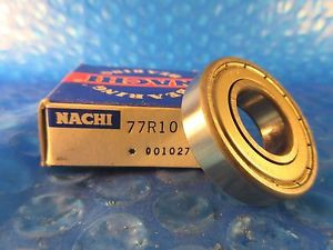 Nachi Original and high quality 77R10, = R102Z, R10Z7 SKF, NTN, NSK Single Row Radial Bearing; 5/8" ID