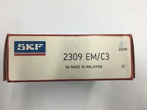 2309-EM/C3 SKF,NSK,NTN,Timken SKF Double Row, Self Aligning Bearing