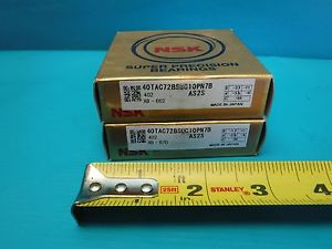 NEW SKF,NSK,NTN,Timken 2 NSK 40TAC72BSUC10PN7B AS2S SUPER PRECISION BEARINGS