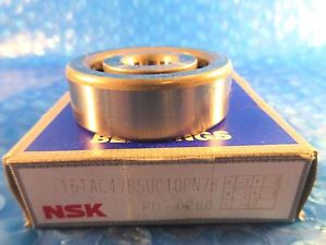 NSK SKF,NSK,NTN,Timken 15TAC47BSUC10PN7B Precision Ground Ball Screw Support Bearing, PD-0260 Japan