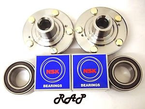 Front SKF,NSK,NTN,Timken Wheel Hub & NSK Bearing Assembly Left and Right Set HONDA ACCORD/ CIVIC Si