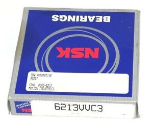 NEW SKF,NSK,NTN,Timken NSK 6213VVC3 BALL BEARING 64MM ID, 120MM OD