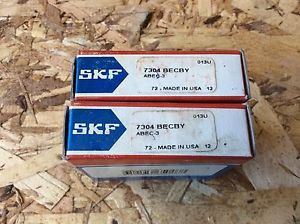 2-SKF SKF,NSK,NTN,Timken ,Bearings#7304 BECBY, 30day warranty, free shipping lower 48!