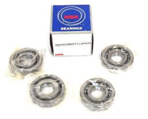 BOX SKF,NSK,NTN,Timken OF 4 NEW NSK 25TAC62BDFFC10PN7A BEARINGS