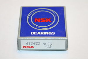 NSK SKF,NSK,NTN,Timken 6806ZZ NS7S Ultra Thin Shielded Deep Groove Bearing 6806-ZZ * NEW *