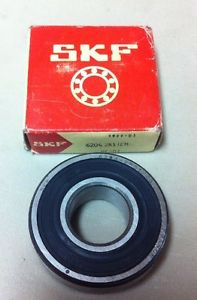 SKF SKF,NSK,NTN,Timken 6204-2RS1/C3 Roller Bearing, lot of 2RB27