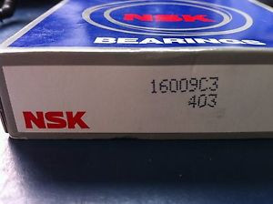 NSK SKF,NSK,NTN,Timken 16009 Ball Bearing Open 45mm x 75mm x 10mm New