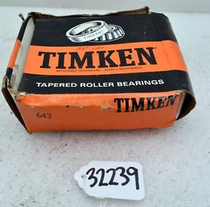 All kinds of faous brand Bearings and block Timken  643 Tapered Roller Inv.32239