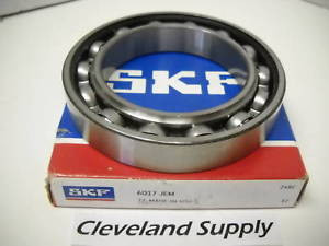 SKF Original and high quality MODEL 6017 JEM SINGLE-ROW BALL BEARING NIB!!!