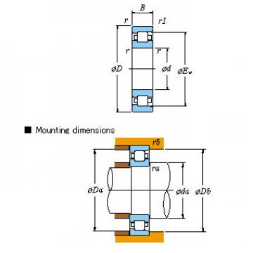 Single-row SKF,NSK,NTN,Timken &#8211; NF NF310