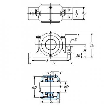 All kinds of faous brand Bearings and block Split type &#8211; Flat bottomSSN5, 6 SSN515