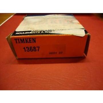 Timken Original and high quality  TAPER ROLLER 13687 cone