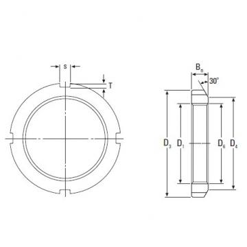 All kinds of faous brand Bearings and block Timken  HM 66 Metric Locknut