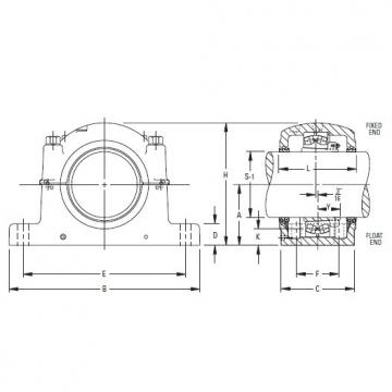 Timken  SAF 23036K 6-5/16 Inch Tapered Bore Mounting Pillow Block SAF230K and SDAF230K Series NSK Country of Japan