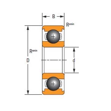 Timken  16010 16000 Narrow Series Deep Groove Ball Bearing NSK Country of Japan