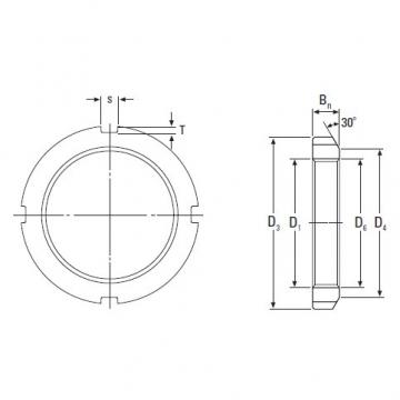 Timken Original and high quality  KM 11 Metric Locknut