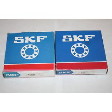 Lot of 2 SKF 6214 NRJEM Deep Groove Snap Ring Bearings 214 SG, KG * NEW * NSK Country of Japan