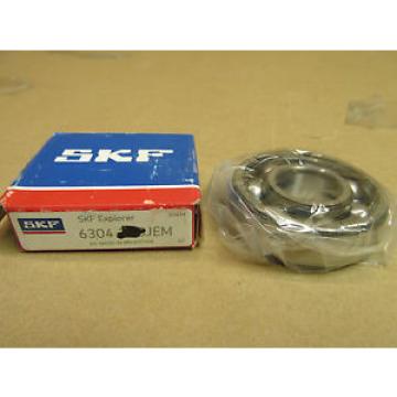 NIB SKF 6304 JEM BEARING NO SHIELDS 6304JEM 6304J 20x52x15 mm NEW NSK Country of Japan