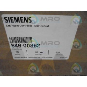 Siemens 546-00362 LAB ROOM CONTROLLER *FACTORY SEALED* NSK Country of Japan