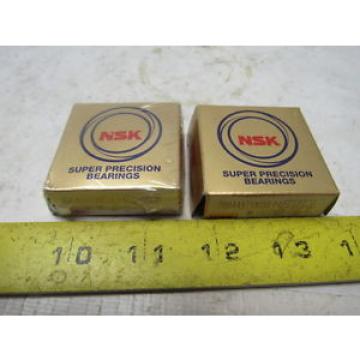 NSK 7004A5TYNSULP4 Super Precision Bearing lot of 2 NSK Country of Japan