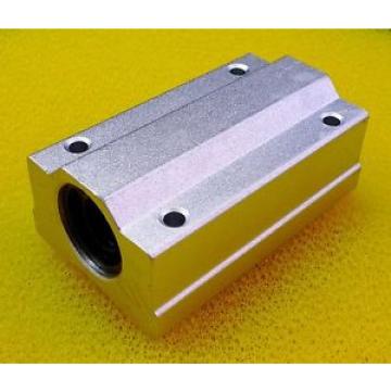 4PCS Original and high quality SCS10LUU 10mm Metal Linear Ball Bearing Pellow Block Unit FOR CNC SC10LUU