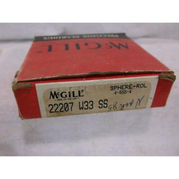 McGILL SKF,NSK,NTN,Timken  Bearings, Cat# 22207 W33-SS  BUY WITH CONFIDENCE RETURNS ACCEPTED