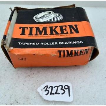 All kinds of faous brand Bearings and block Timken  643 Tapered Roller Inv.32239