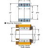 All kinds of faous brand Bearings and block Four-row cylindrical roller bearings 114FC81594