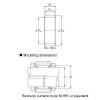 Radial needle roller and cage assemblies &#8211; Inch series &#8211; W,W.JC WJC-091108 NSK Country of Japan #3 small image