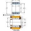 Four-row cylindrical roller bearings 152FC102700 NSK Country of Japan