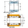 Four-row tapered roller bearings 37238 NSK Country of Japan