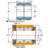 Four-row SKF,NSK,NTN,Timken tapered roller bearings 47T805930A #1 small image