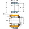 All kinds of faous brand Bearings and block Four-row cylindrical roller bearings 180FC123870A