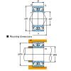 All kinds of faous brand Bearings and block Matched pair &#8211; Back-to-back DB &#8211; With machined cage HAR018CDB