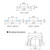 Cylindrical Original and high quality roller thrust bearings &#8211; Metric series &#8211; Thrust cylindrical roller and cage assembliesK.811,K.812 K.81106TVP