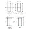 Heavy-duty High quality mechanical spare parts needle roller bearings &#8211; Metric series, caged, without inner ring NK24/16