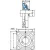 Square-flanged type UCFX11 NSK Country of Japan #3 small image