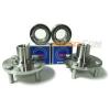 NSK Wheel Bearing w/FRONT Hub Set 841-75005 Mitsubishi Lancer ES 4&#215;100 02-05 NSK Country of Japan