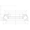 Timken Original and high quality  294/1000EM Thrust Spherical Roller Bearings