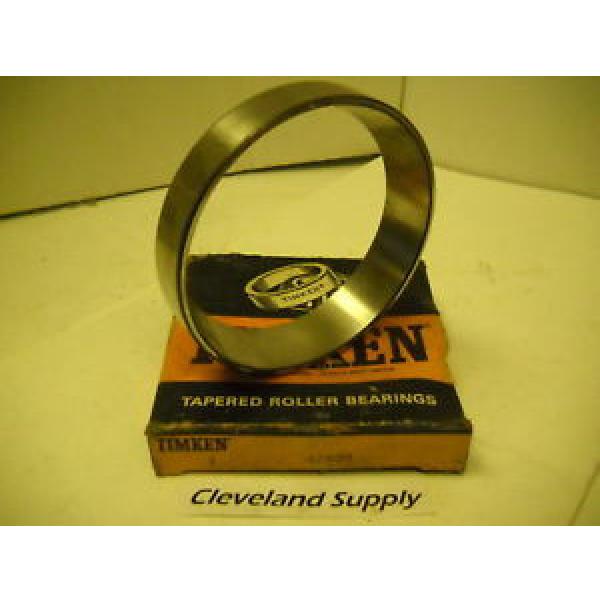 Timken Original and high quality  47620 TAPERED ROLLER CUP CONDITION IN BOX #1 image