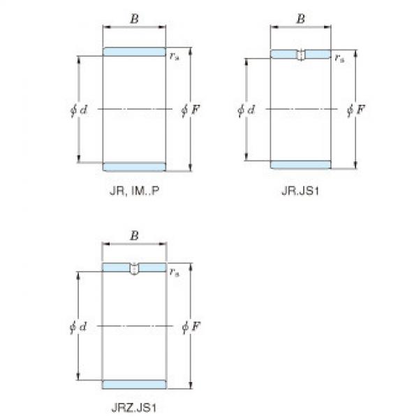 Inner High quality mechanical spare parts rings &#8211; Metric series &#8211; JR,IM.P,JR.JS1,JRZ.JS1 JR100x110x40 #1 image