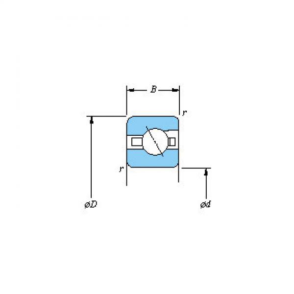 All kinds of faous brand Bearings and block Open type &#8211; Angular contact type KFA140 #1 image